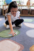 Natural World™ Carved Pebble Placement Carpet