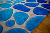 Water Droplet Super Deluxe Carved Carpet
