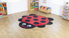 Back to Nature Giant Ladybird Shaped Indoor Carpet