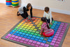 Multiplication Grid Carpet 100 square