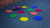 Rainbow Circle Outdoor Mats with Free Holdall Set of 30