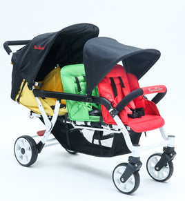 Familidoo 3 Seater Lightweight Stroller with Rain cover