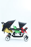 Familidoo 3 Seater Lightweight Stroller with Rain cover