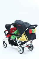 Familidoo 3 Seater Lightweight Stroller with Rain cover