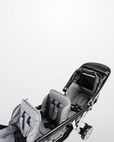 Familidoo 3 Seater Push Chair - Multi Seat Stroller + Free Rain Cover
