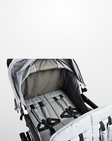 Familidoo 4 Seater Grey Lightweight Pushchair + Free Rain Cover