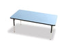 Tuf-Top Height Adjustable Rectangular Top Table