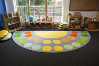 Safari Large Semi-Circle Carpet