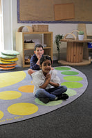 Safari Large Semi-Circle Carpet