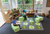 Natural World™ Carved Leaf Placement Carpet