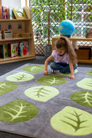 Natural World™ Carved Leaf Placement Carpet