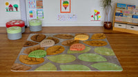 Seasonal Leaves Super Deluxe Carved Carpet