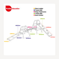 OUTDOOR PLAY GYM SET 3