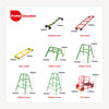OUTDOOR PLAY GYM SET COMPLETE