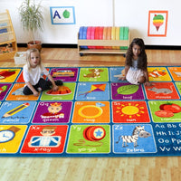 Alphabet Placement Carpet