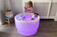 Sensory Mood Discovery Table + Wooden Discovery Dividers Set