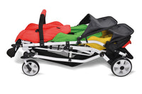 Familidoo 3 Seater Lightweight Stroller with Rain cover