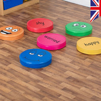 Emotions Floor Cushions Pack of 6