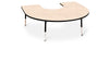 Tuf Top Height Adjustable Horseshoe Top Table