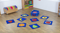 Fruit Mini Placement Carpets with Holdall