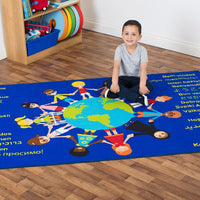 Children of the World Welcome Carpet