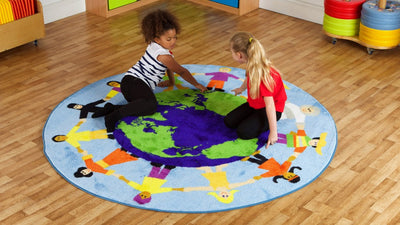 Children of the World Multi-Cultural Carpet