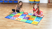 Rainbow 1-24 Numbers Carpet