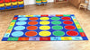 Rainbow ABC Rectangular Carpet