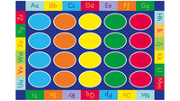Rainbow ABC Rectangular Carpet