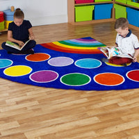 Rainbow Corner Placement Carpet