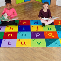 Rainbow Alphabet Carpet