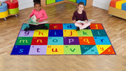 Rainbow Alphabet Carpet