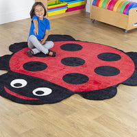 Back to Nature Giant Ladybird Shaped Indoor Carpet