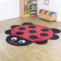 Back to Nature Giant Ladybird Shaped Indoor Carpet