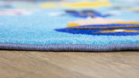 Children of the World Multi-Cultural Carpet - Teal