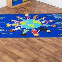 Children of the World Welcome Carpet