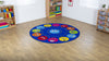 Emotions Circular Placement Carpet