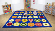 Fruit Large Square Placement Carpet