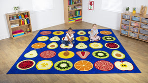 Fruit Large Square Placement Carpet