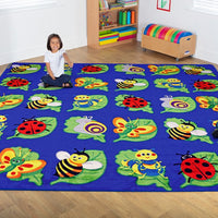 Back to Nature™ Large Square Bug Placement Carpet