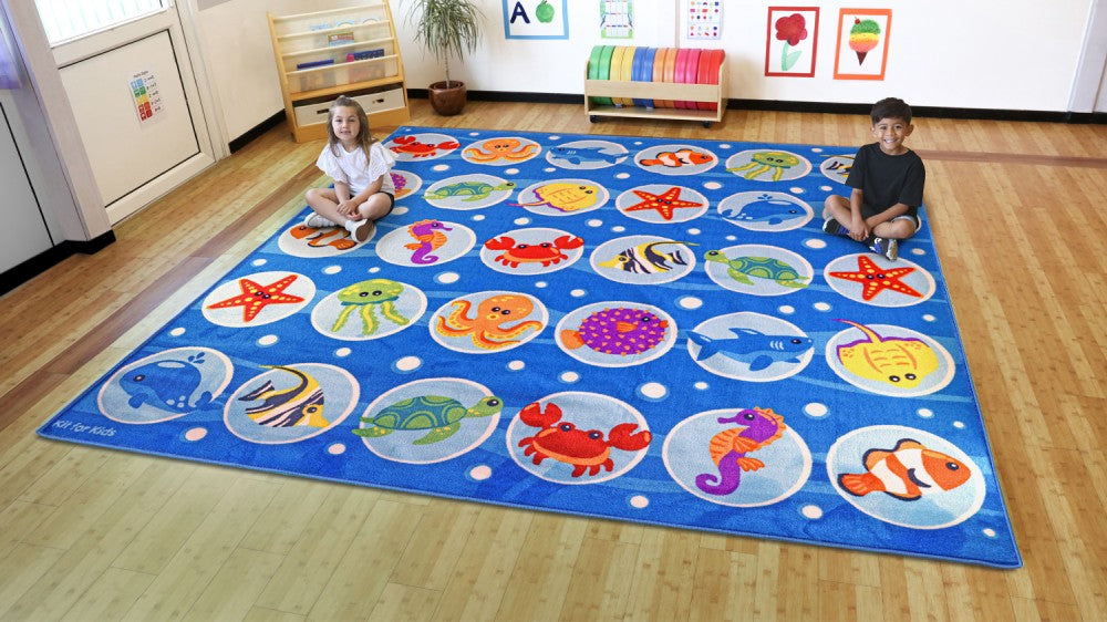Under the Sea™ Large Square Carpet| JDM Education