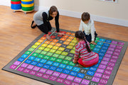 Multiplication Grid Carpet 100 square