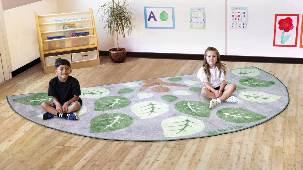 Natural World Semi Circle Placement Carpet