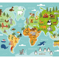 Animals and Places of the World Carpet