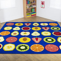 Fruit Large Square Placement Carpet