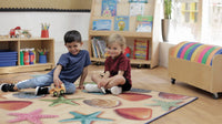 Natural World Ocean and Beach Double Sided Carpet