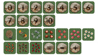 Natural World Counting Mini Carpets Indoor/Outdoor Pack of 35